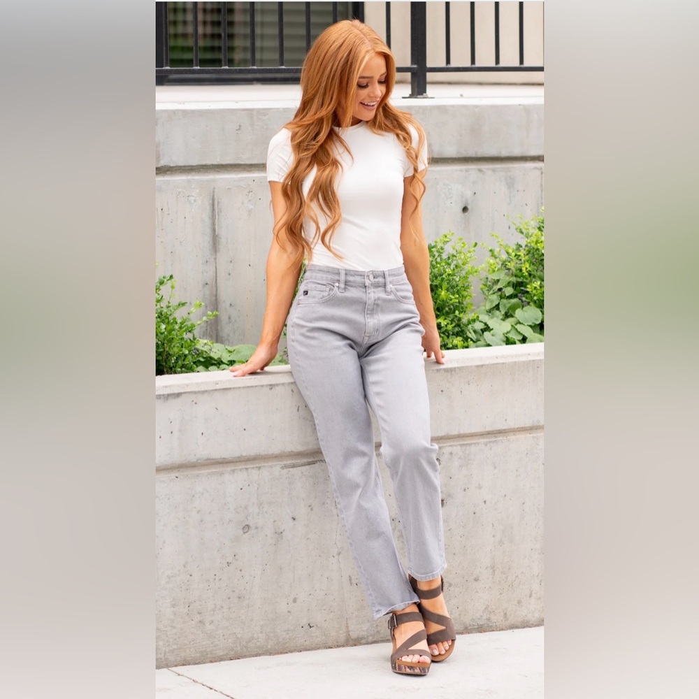 KanCan Evie High Rise 90s Straight Leg